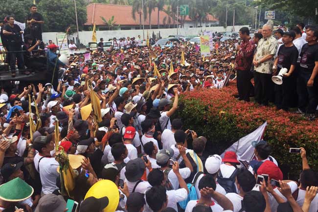 Mentan dan Mendag Dialog dengan Petani Tolak Impor Kentang